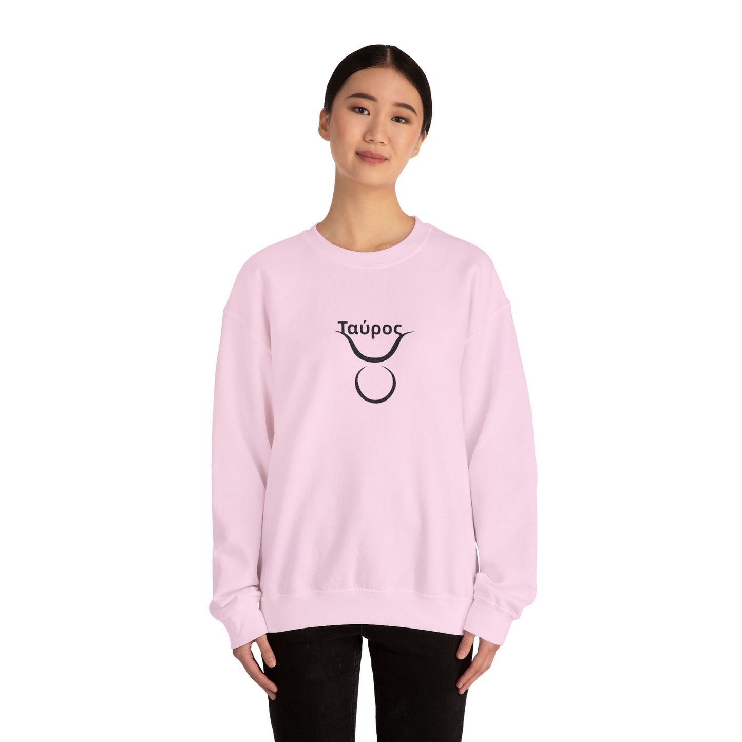 Astrological Taurus Crewneck Sweatshirt, Horoscope Apparel, Zodiac Gift, Cozy Layering, Astrology Fashion, Star Sign Sweatshirt