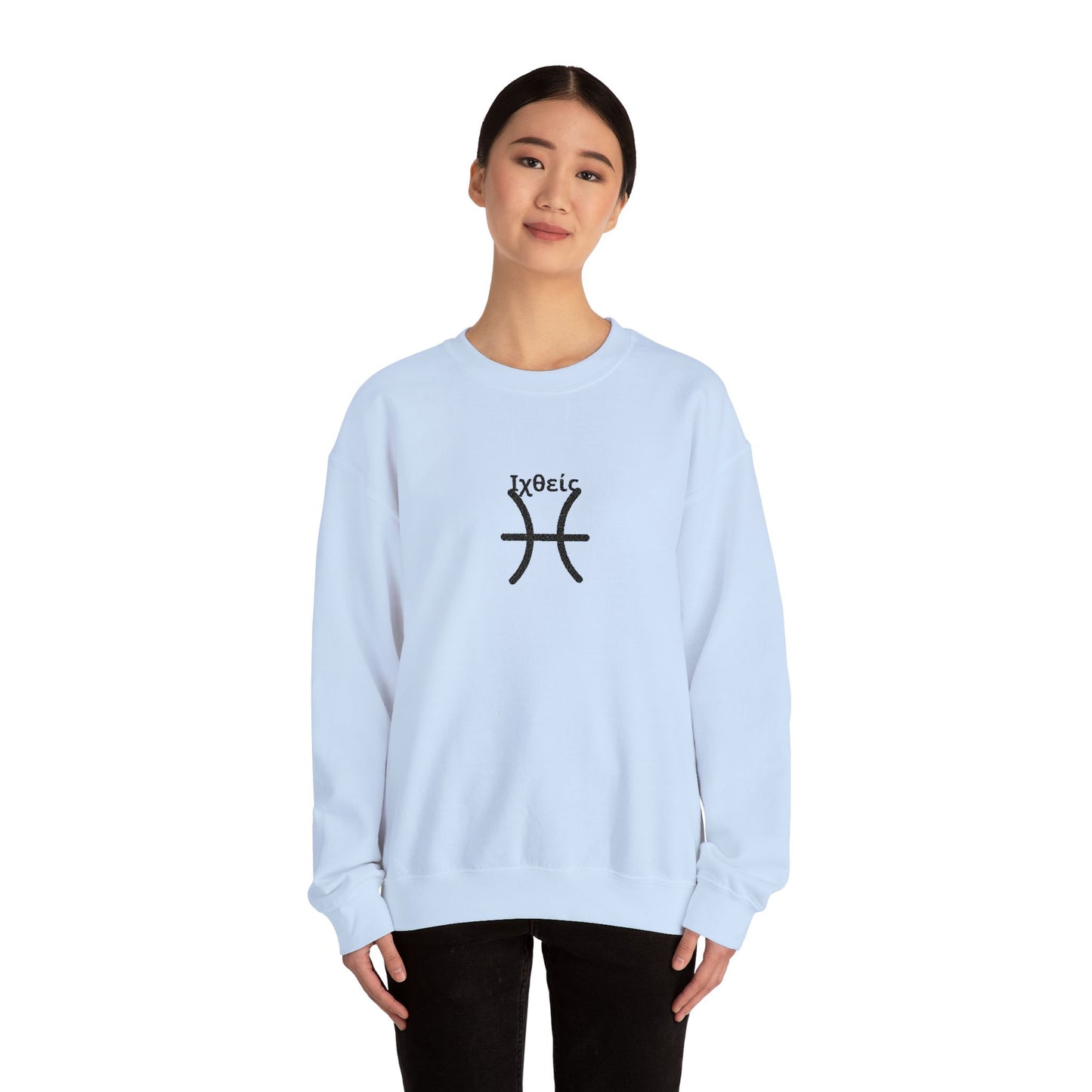 Astrological Pisces Crewneck Sweatshirt, Horoscope Apparel, Zodiac Gift, Cozy Layering, Astrology Fashion, Star Sign Sweatshirt
