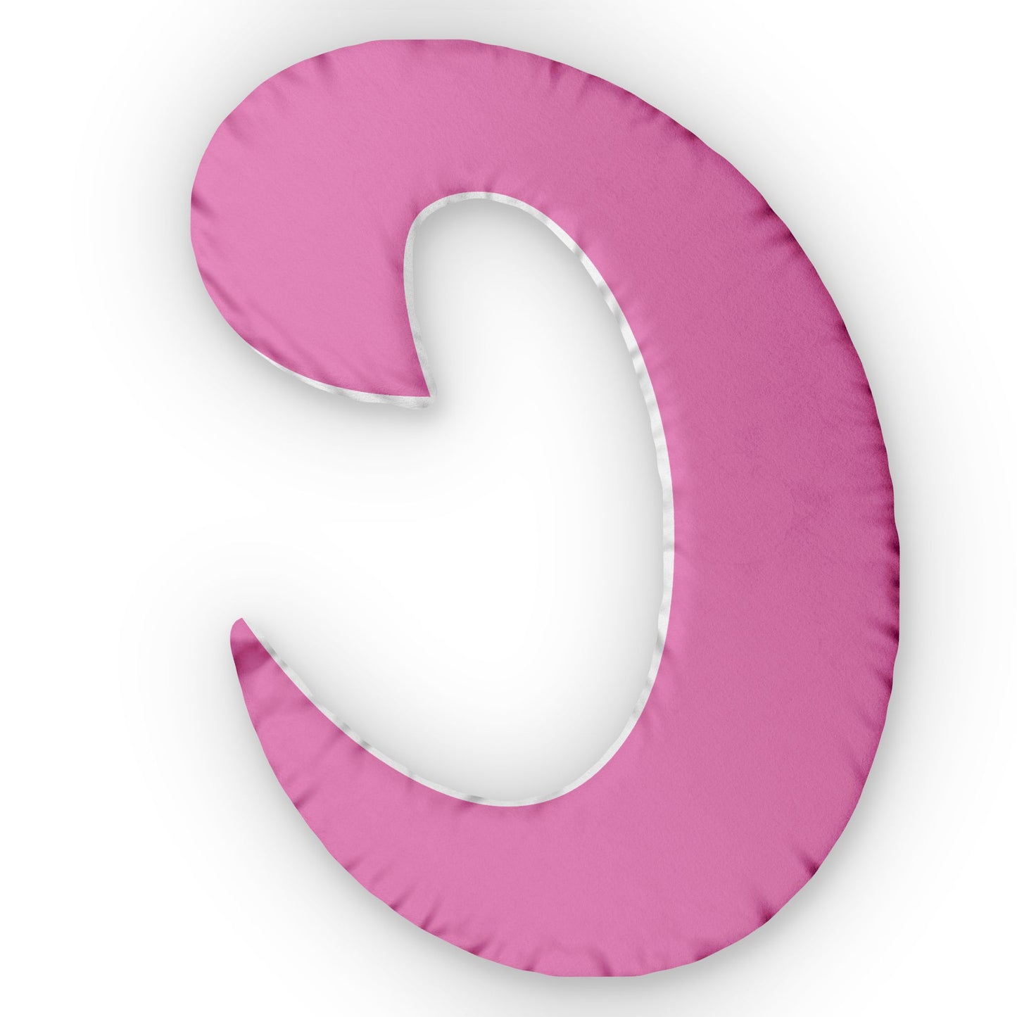 Letter C Custom Shaped Pillow | Monogram Alphabet Cushion