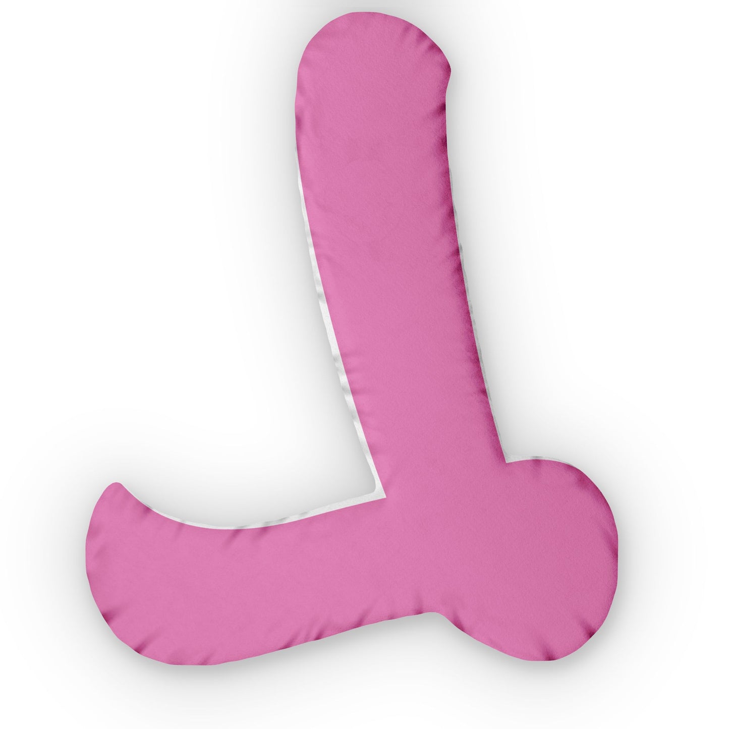 Letter L Custom Shaped Pillow | Monogram Alphabet Cushion