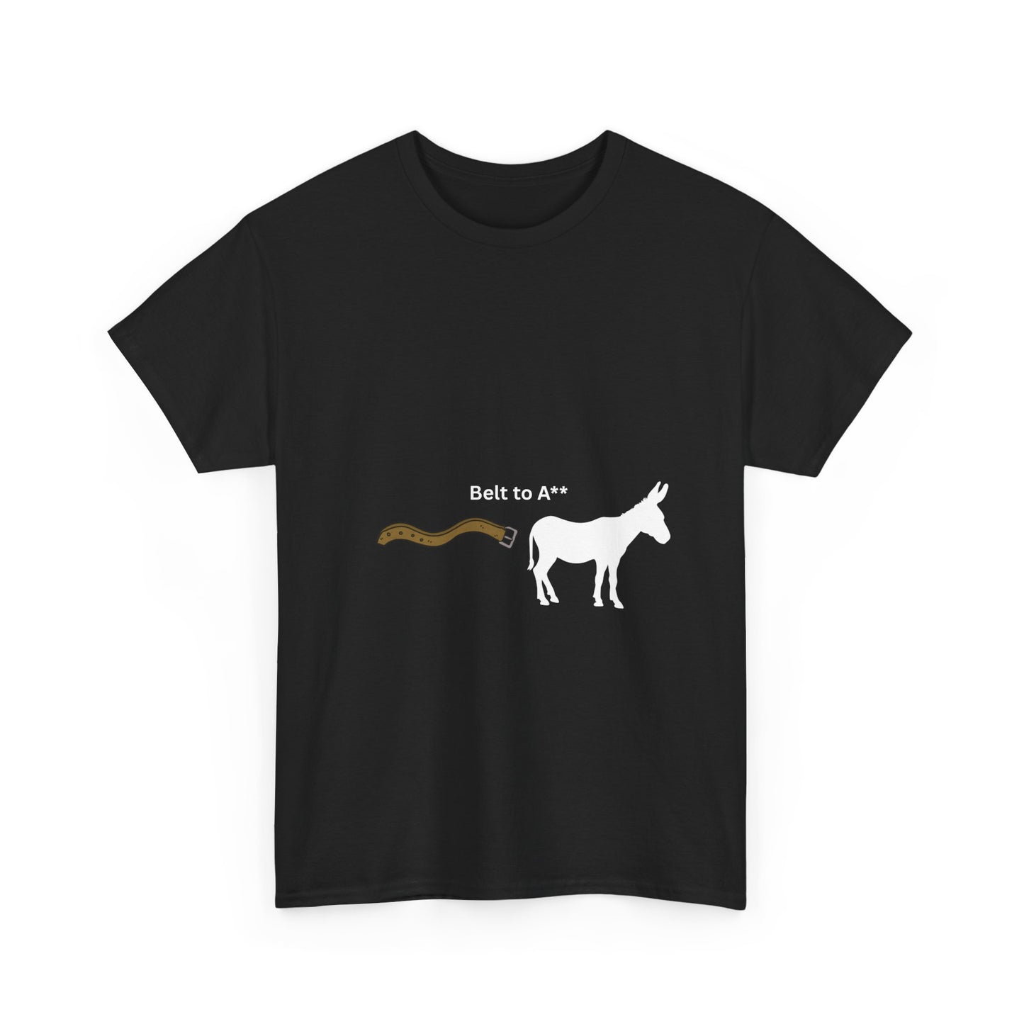 BTA Literal Donkey Graphic Tee, Unisex Cotton T-Shirt, Casual Wear, Humor Shirt