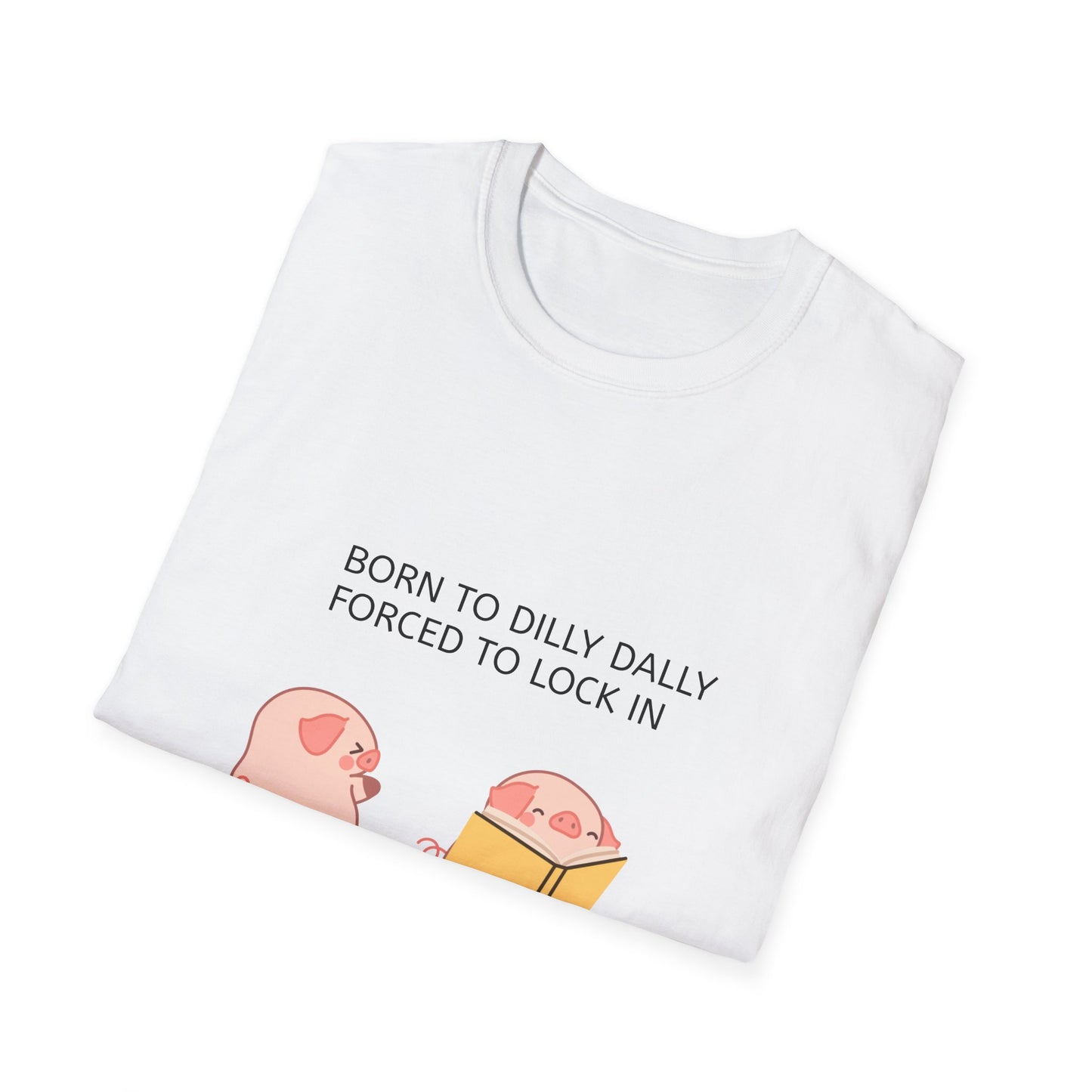Forced to Lock In Piggy T-Shirt