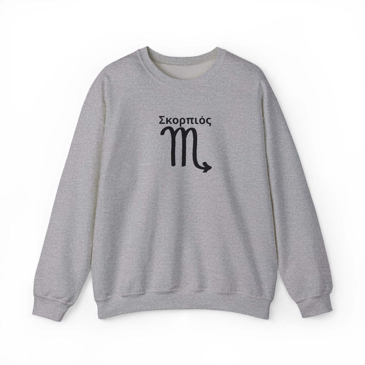 Astrological Scorpio Crewneck Sweatshirt, Horoscope Apparel, Zodiac Gift, Cozy Layering, Astrology Fashion, Star Sign Sweatshirt